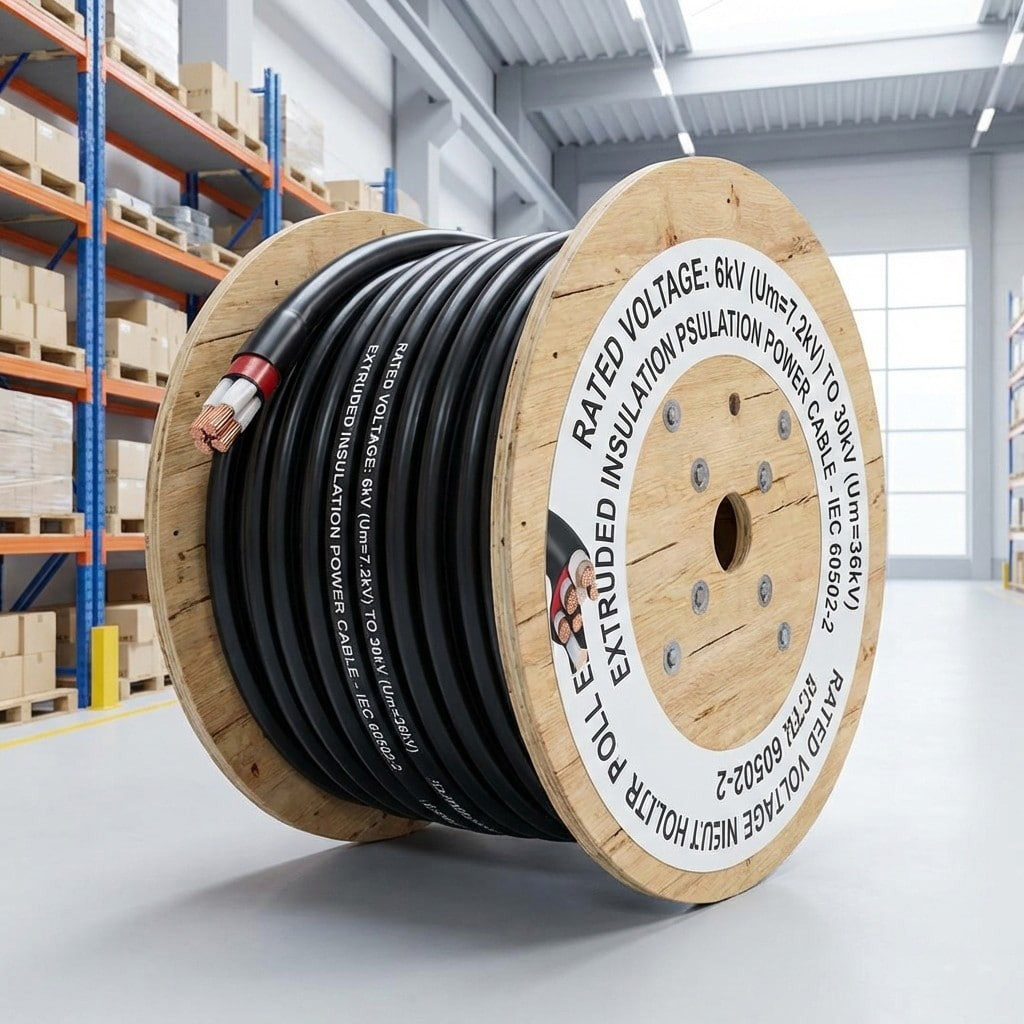 Extruded Insulated Power Cable, Rated Voltage 6kV (Um=7.2kV) to 30kV (Um=36kV)