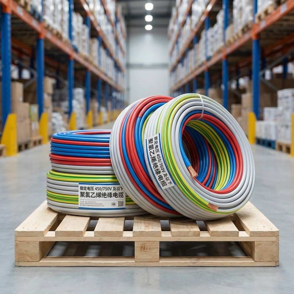 PVC Insulated Cable, Rated Voltage 450/750V and Below